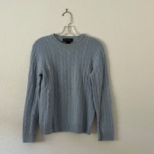 Blue Brooks Brothers Italian Cashmere Sweater